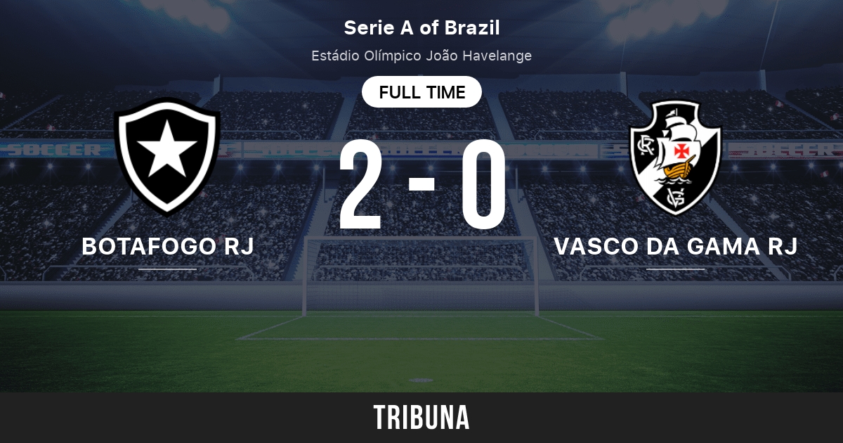 Botafogo RJ vs Vasco Da Gama RJ: Live Score, Stream and H2H results  2/16/2024. Preview match Botafogo RJ vs Vasco Da Gama RJ, team, start time.  Tribuna.com