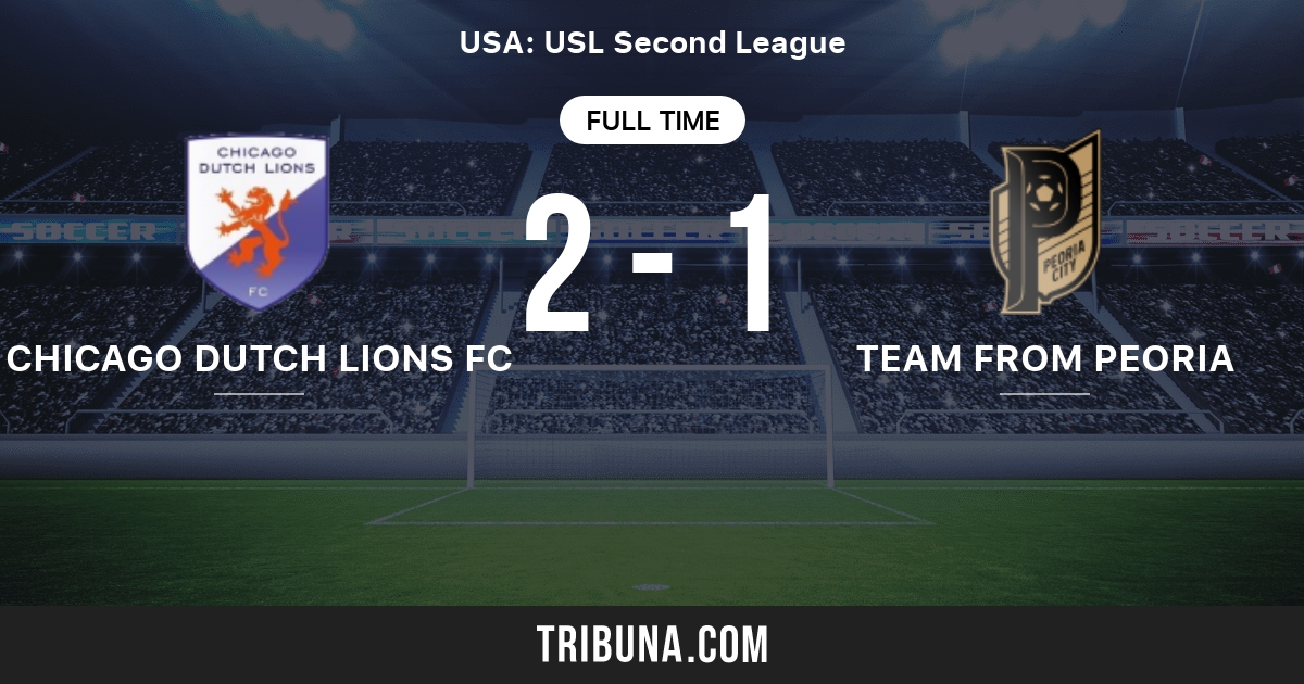 Chicago Dutch Lions vs Team from Peoria Standings in Usl League Two