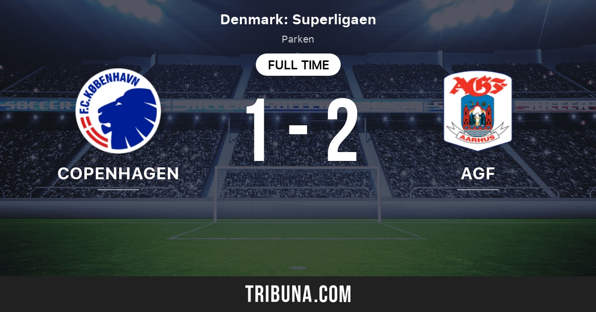 FC Copenhagen vs AGF Aarhus Live Score, Stream and H2H results 12/3