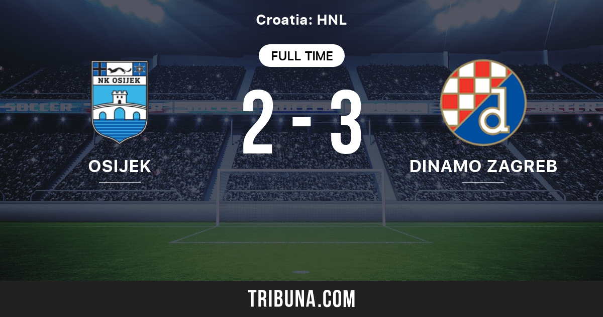 Osijek vs Rijeka Livescore and Live Video - Croatia HNL - ScoreBat: Live  Football