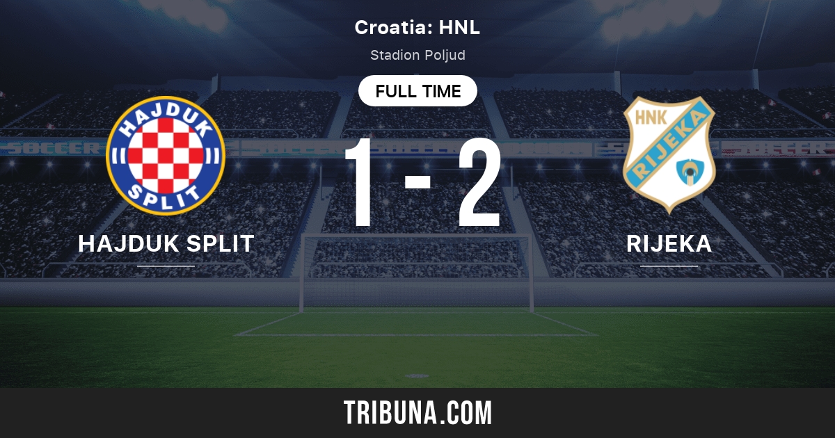 Hajduk Split vs Rijeka: Live Score, Stream and H2H results 1/27/2024.  Preview match Hajduk Split vs Rijeka, team, start time.