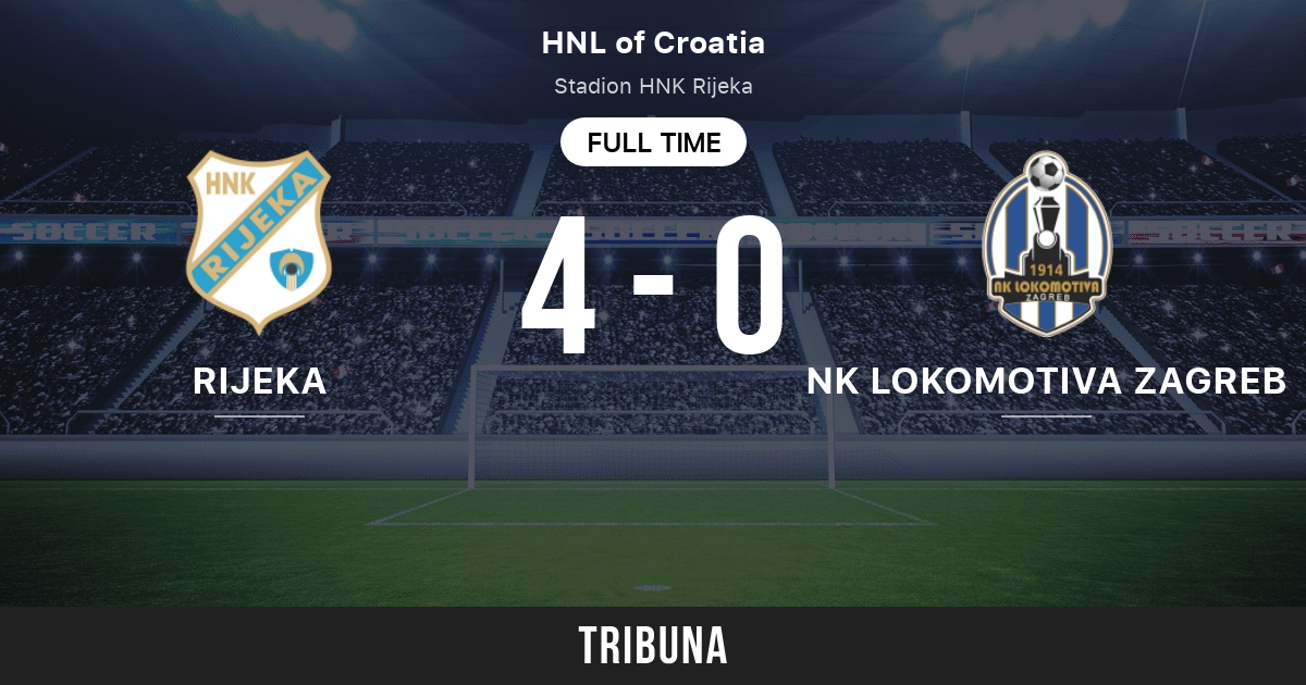 NK Lokomotiva stumble to defeat against HNK Rijeka 