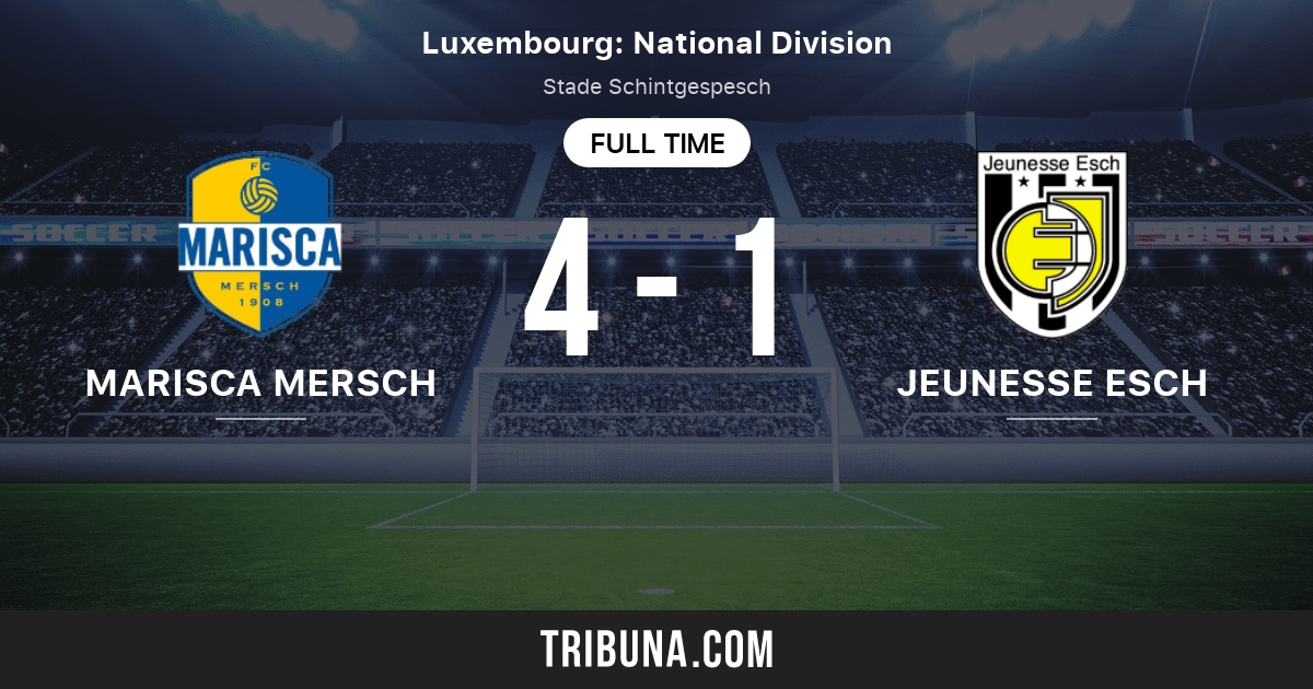 Marisca Mersch vs AS La Jeunesse D Esch/Alzette Marcador en vivo