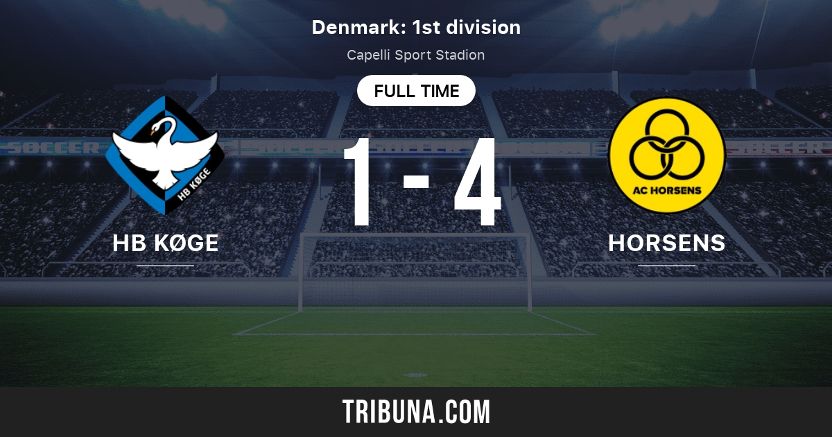 HB Koege vs AC Horsens Live Score, Stream and H2H results 11/3/2023