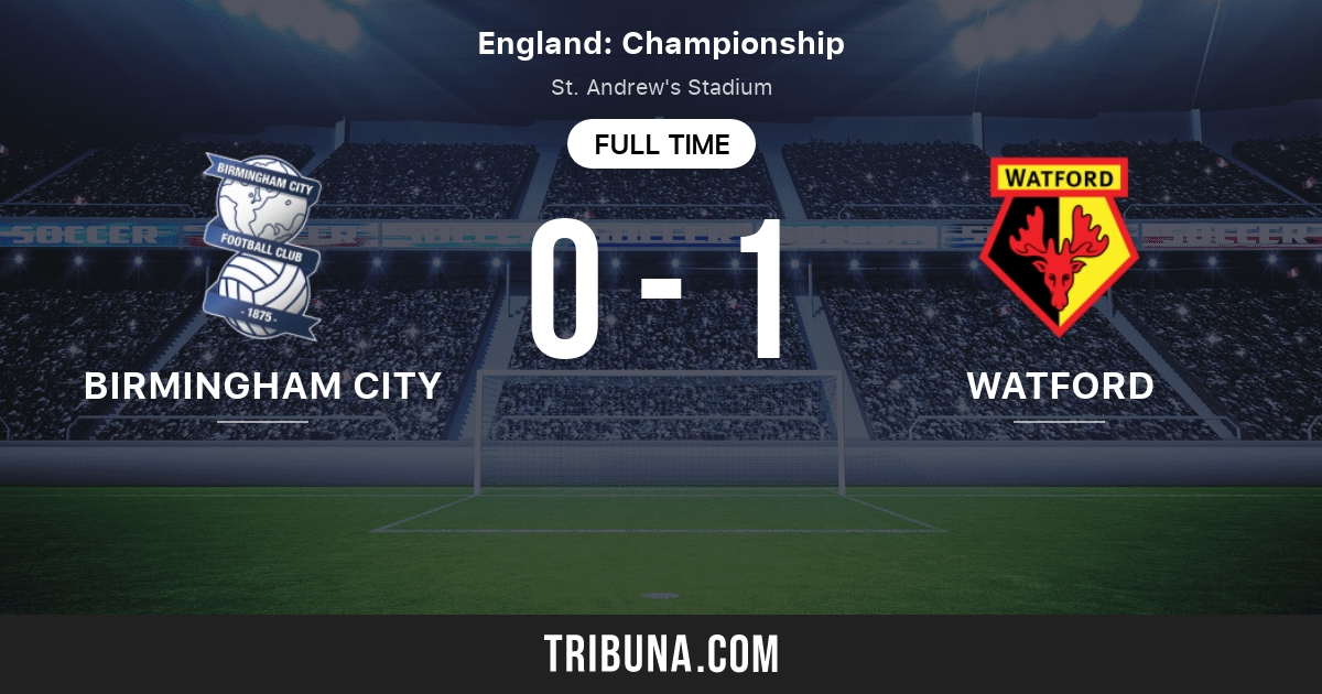 Birmingham City vs Watford FC Reservas U23 14/08/2023 13:00 Futebol eventos  e resultados