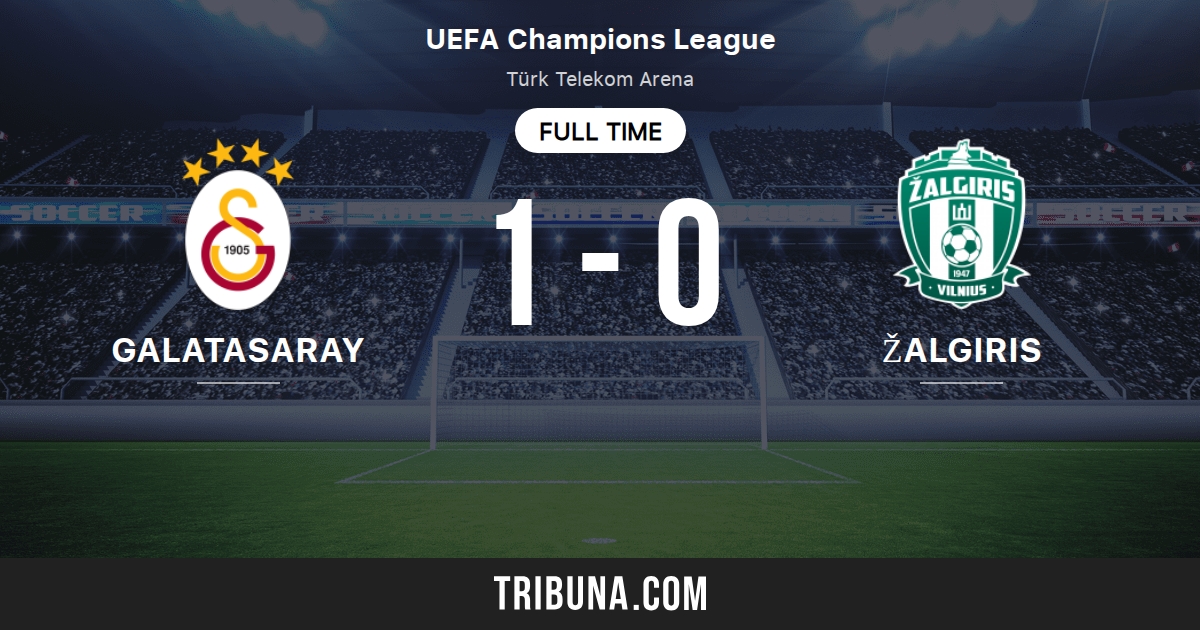 Galatasaray vs VMFD Zalgiris