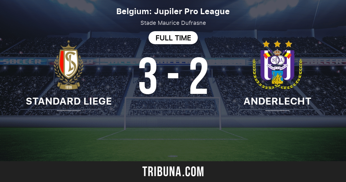 Standard Liege vs Anderlecht Palpites em hoje 22 October 2023 Futebol