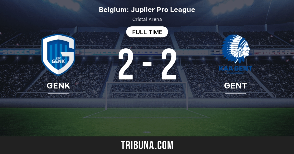 Genk vs Gent estadísticas del enfrentamiento directo 12/3/2023