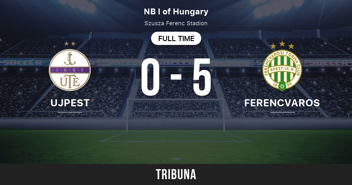 Ujpest FC vs Ferencvarosi TC: Live Score, Stream and H2H results 2/23/2024.  Preview match Ujpest FC vs Ferencvarosi TC, team, start time.