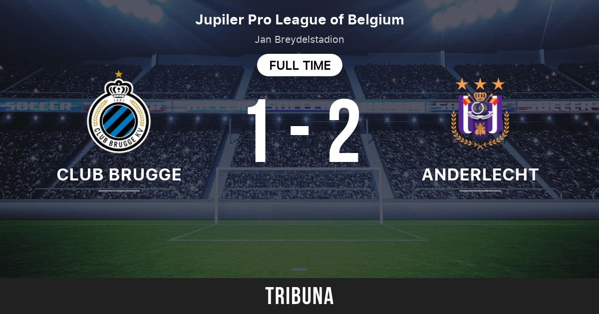 Club Brugge vs Anderlecht: Standings in Belgium. Pro League - 2/23