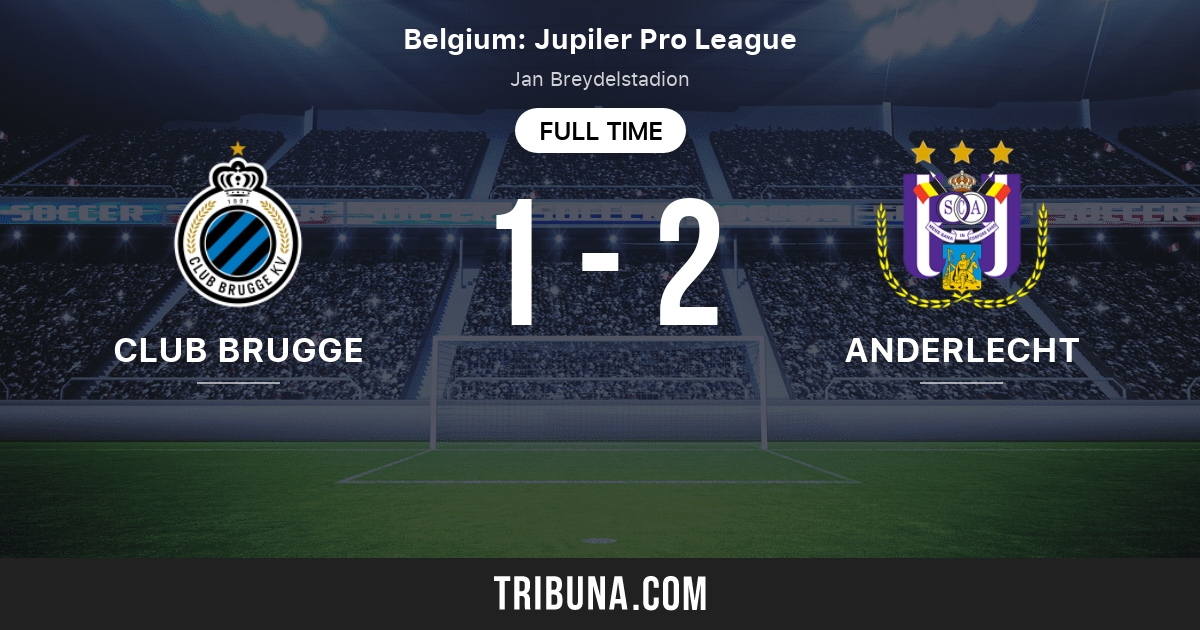 Club Brugge x RSC Anderlecht Estatísticas Confronto Direto