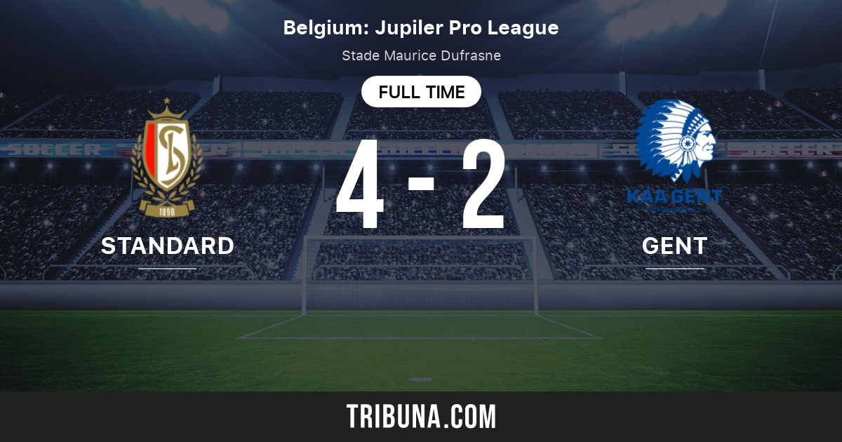Standard Liege vs Gent Live Score, Stream and H2H results 3/2/2024