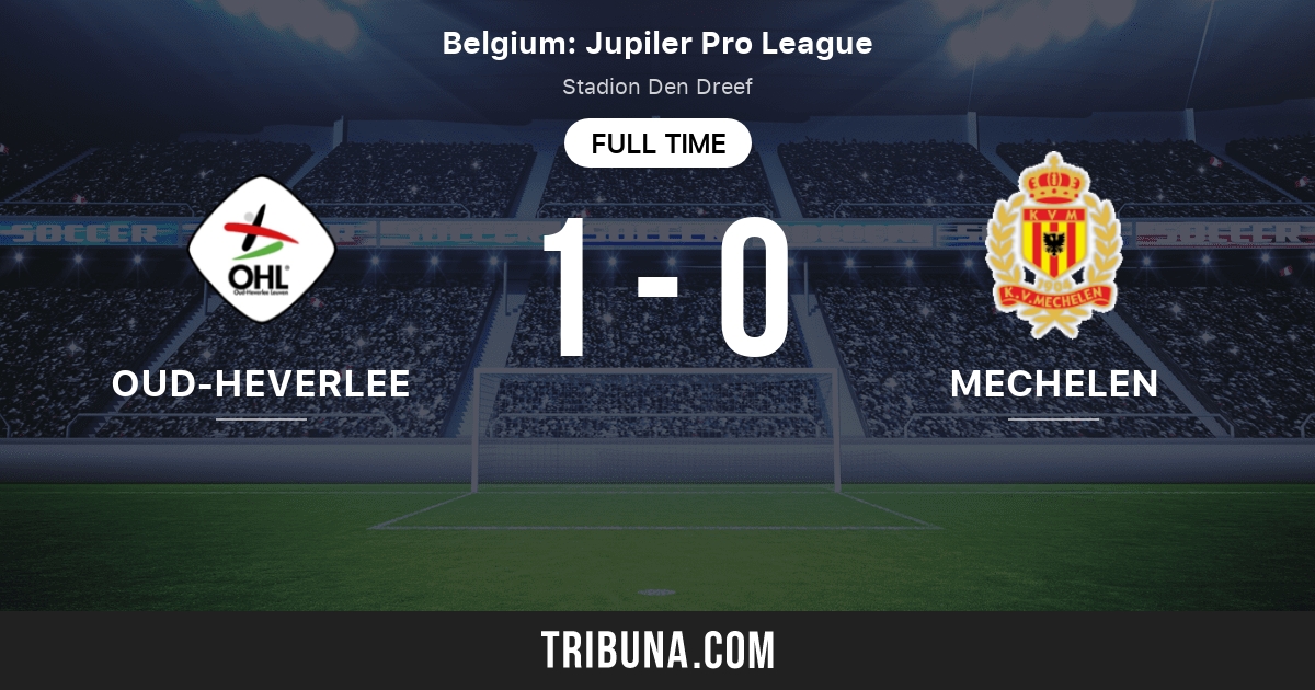 OudHeverlee vs KV Mechelen Marcador en vivo, Retransmisión y