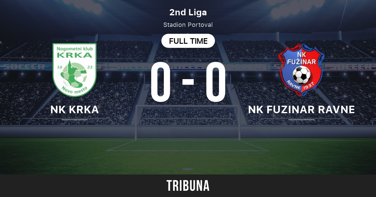 NK Krka – NK Fuzinar Ravne: Live score, updates and head-to-head results  30/03/2024