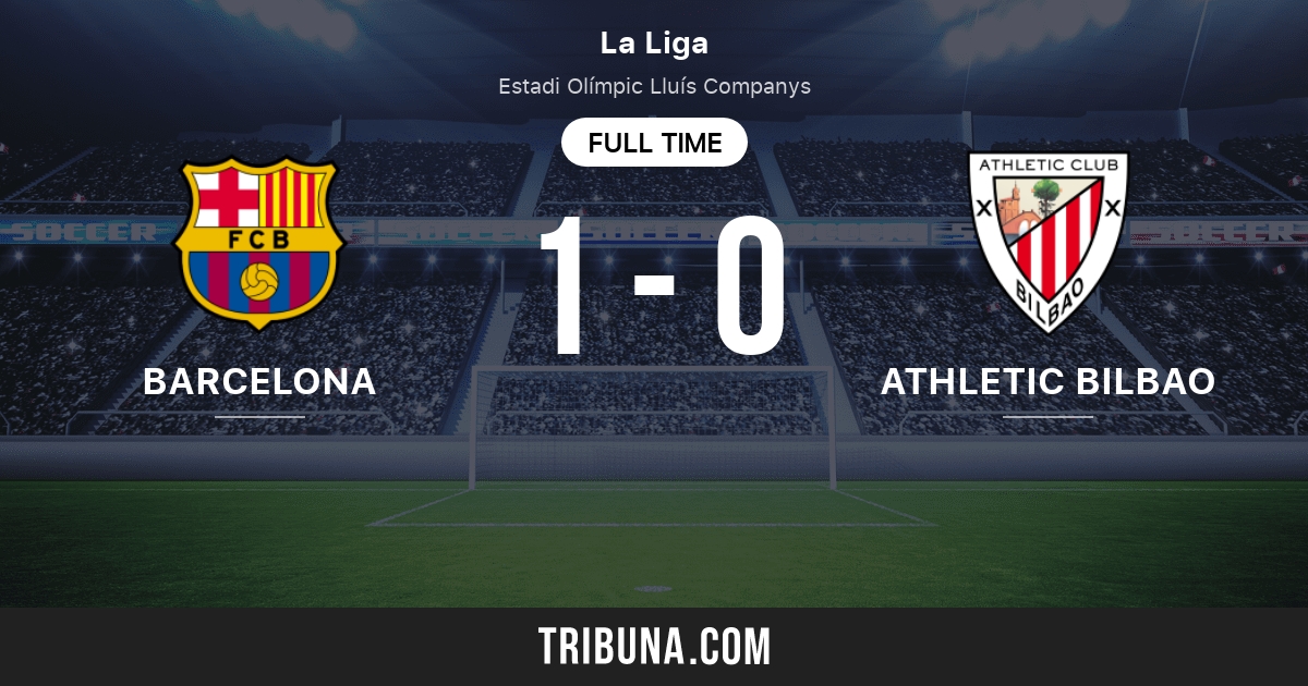 Barcelona vs Athletic Bilbao Live Score, Stream and H2H results 10/22/2023. Preview match