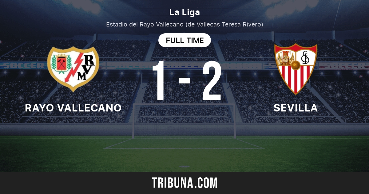 Rayo Vallecano vs Sevilla Head to Head statistics match 2/5/2024