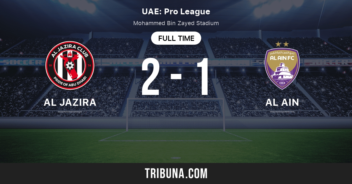 AL Jazira Abu Dhabi vs Al Ain FC Live Score, Stream and H2H results 5/25/2024. Preview match AL AL Jazira Abu Dhabi vs Al Ain FC Live Score, Stream and H2H results 5/25/2024. Preview match AL