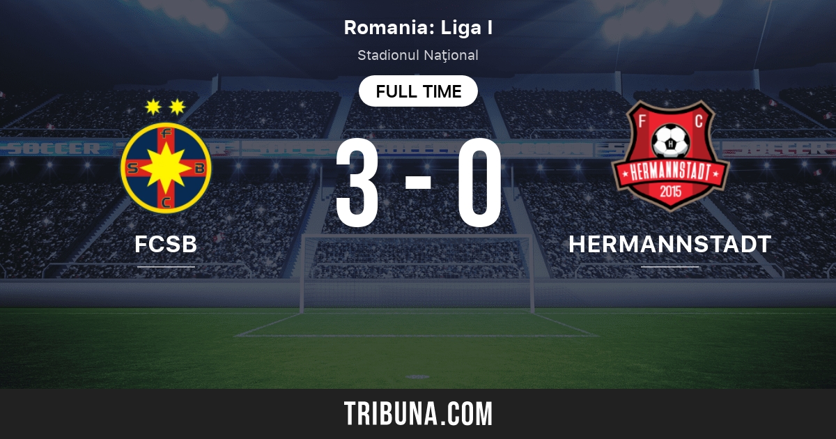 FC Steaua Bukarest vs AFC Hermannstadt: Live-Score, Stream und  Head-to-Head-Ergebnisse 12/16/2023. Vorschau der Partie FC Steaua Bukarest  vs. AFC Hermannstadt, Team, Anstoßzeit.