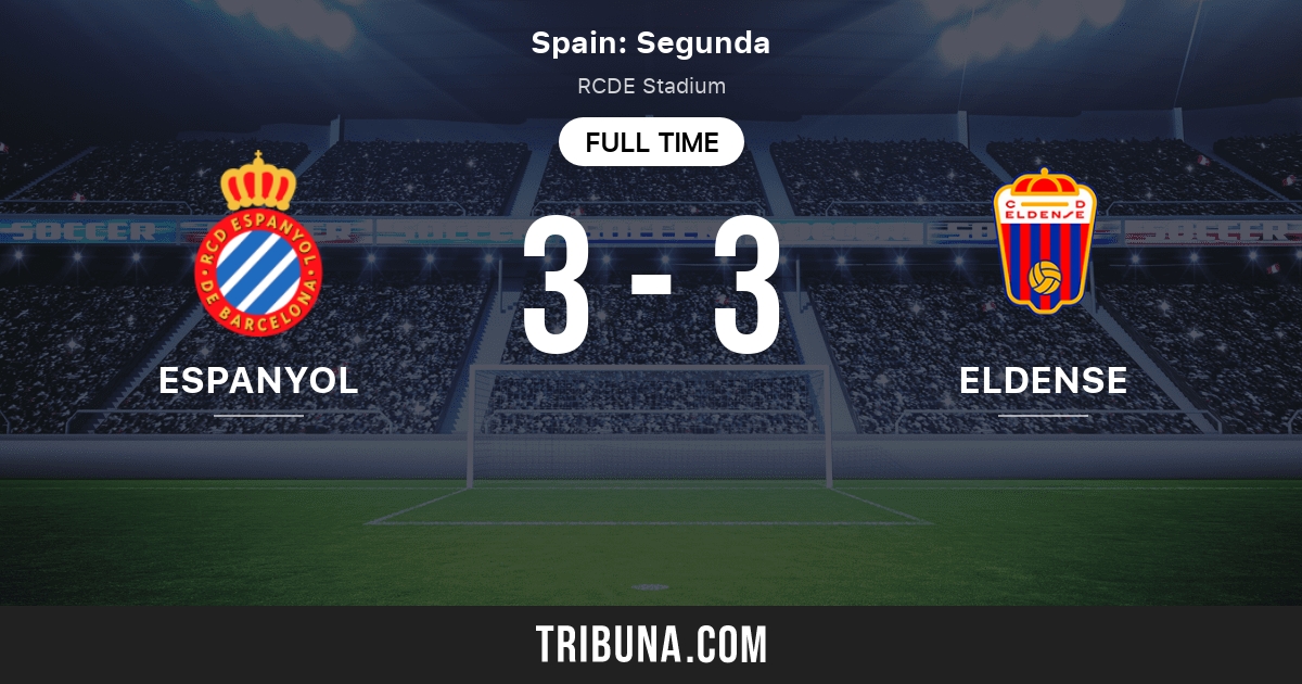 Espanyol vs CD Eldense estadísticas del enfrentamiento directo 9/17