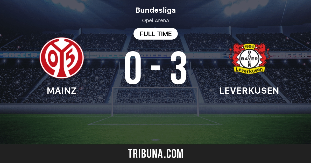 Mainz vs Leverkusen Live Score, Stream and H2H results 9/30/2023