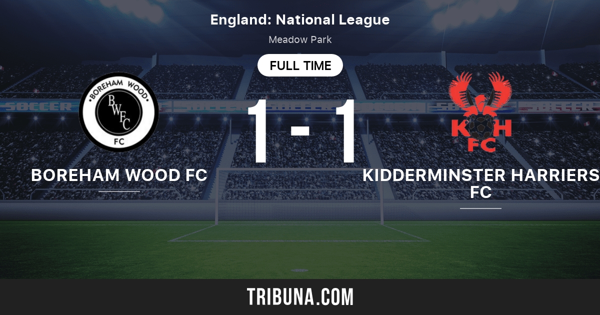 Boreham Wood Vs Kidderminster Harriers Football Livestream Free (Tue 26 Dec, 2023)