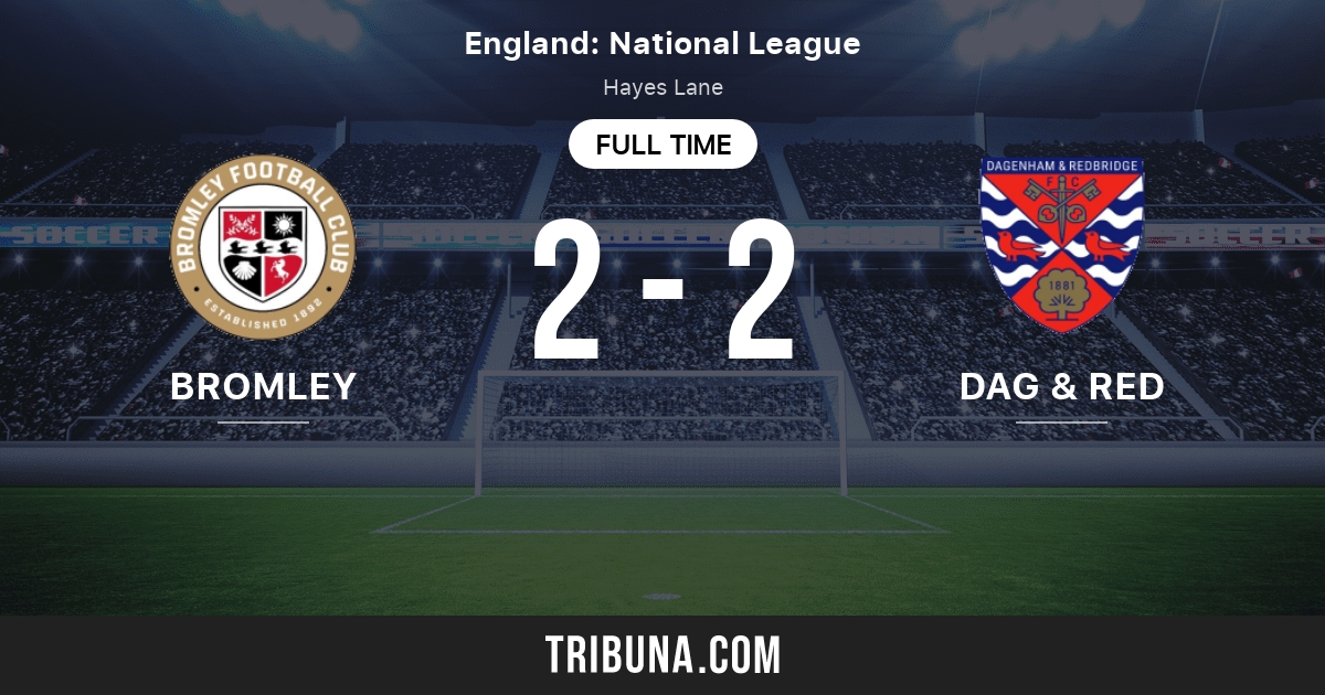 Bromley FC vs Dagenham & Redbridge Marcador en vivo, Retransmisión y
