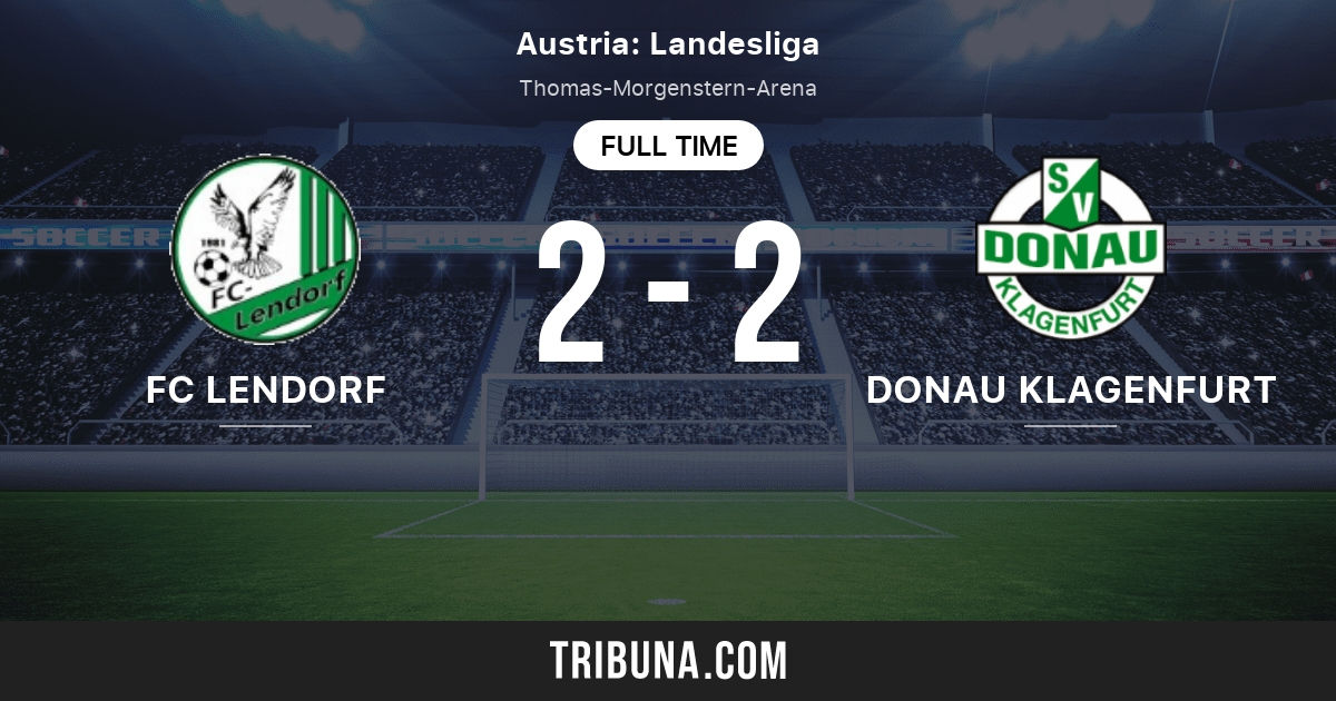 FC Lendorf vs Donau Klagenfurt Live Score, Stream and H2H results 3/28