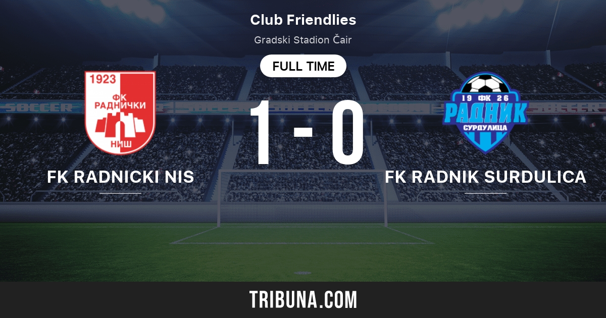 FK Radnik Surdulica 1-0 FK Radnicki Nis :: Resumenes :: Vídeos 