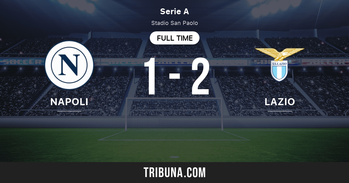Napoli vs Lazio estadísticas del enfrentamiento directo 9/2/2023