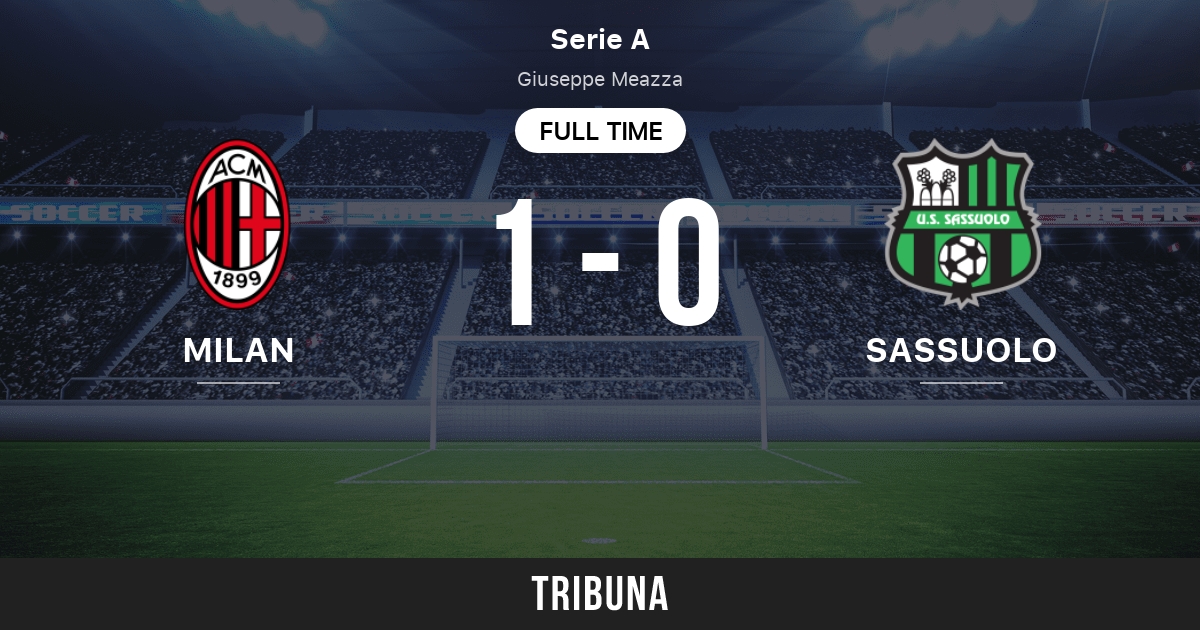 AC Milan vs Sassuolo: Live Score, Stream and H2H results 12/30/2023.  Preview match AC Milan vs Sassuolo, team, start time. Tribuna.com