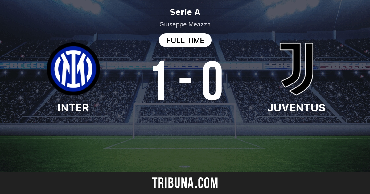 Inter vs Juventus: Live Score, Stream and H2H results 2/4/2024. Preview