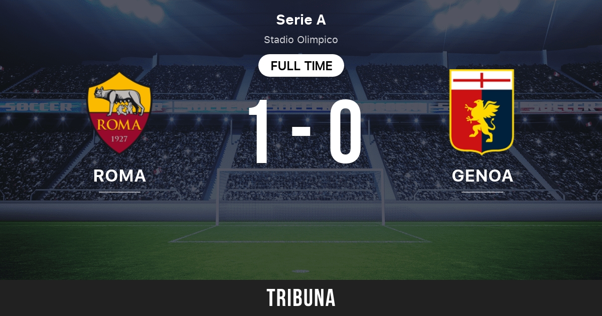 Genoa vs Roma LIVE: Serie A latest score, goals and updates from fixture