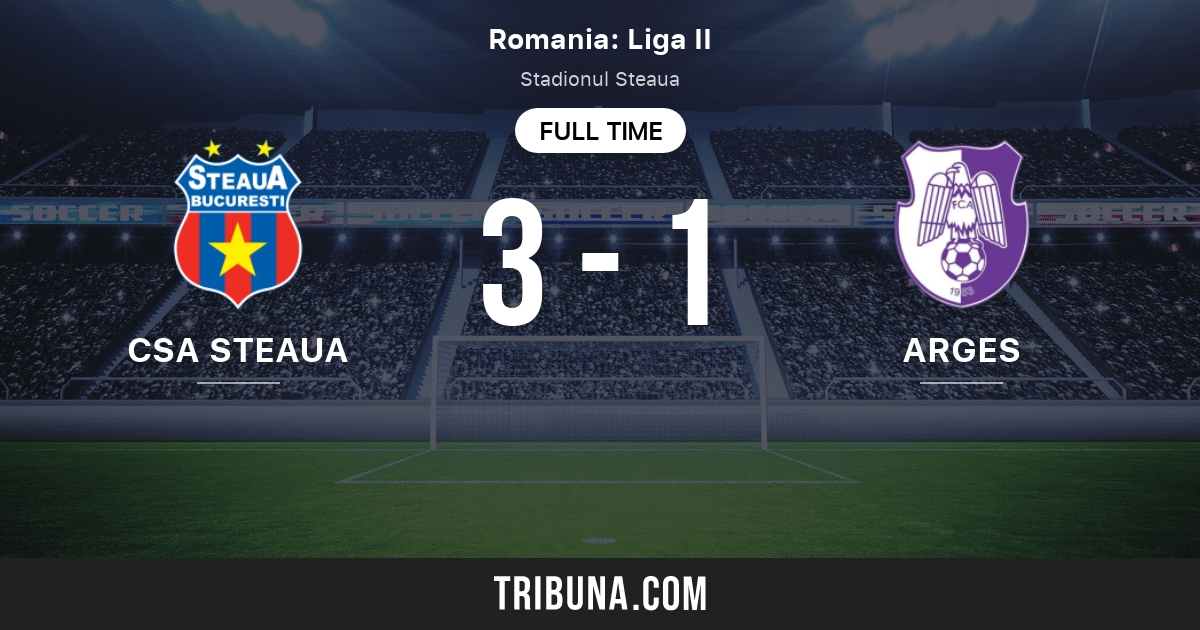 Unirea Slobozia - Steaua București, 2-2 (1-1)