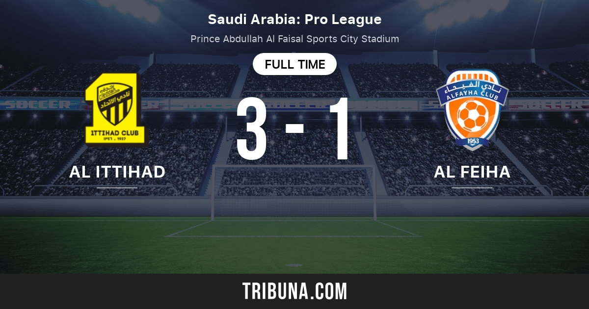 Al-Ittihad Jeddah 3-0 Olmaliq FK :: AFC Champions League 2023/24 :: Ficha  do Jogo 