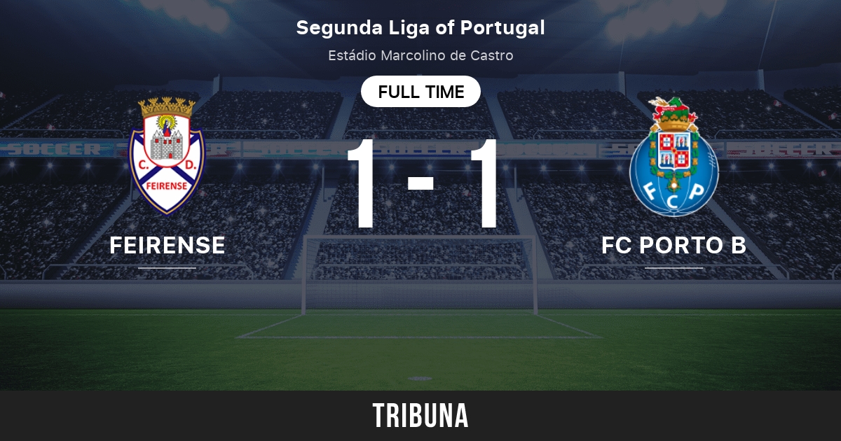 Feirense vs FC Porto B: Live Score, Stream and H2H results 3/16/2024.  Preview match Feirense vs FC Porto B, team, start time. Tribuna.com