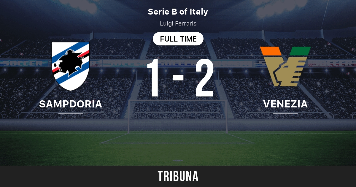Venezia vs Sampdoria: Live Score, Stream and H2H results 1/12/2024. Preview  match Venezia vs Sampdoria, team, start time. Tribuna.com