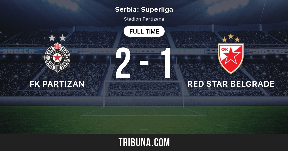 Partizan Belgrade - Vojvodina Novi Sad score ≻ 02.12.2023 ≻ Match score ≡