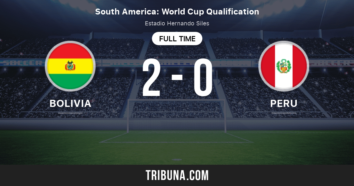 Bolivia vs Peru Live Score, Stream and H2H results 11/16/2023. Preview
