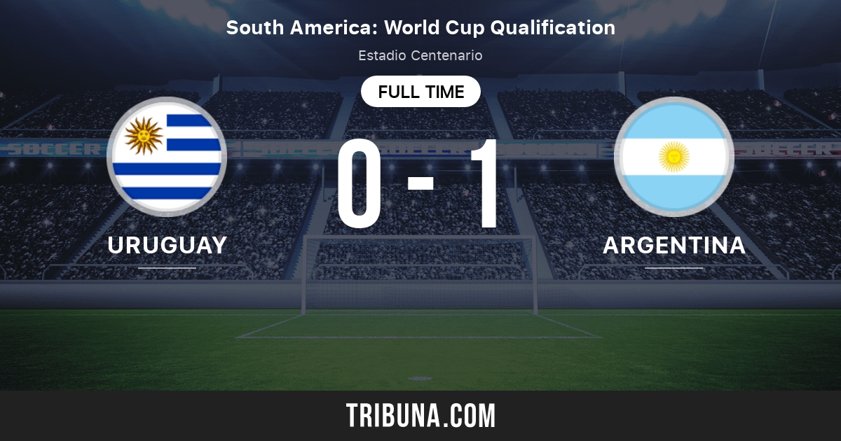 Uruguay vs Argentina estadísticas del enfrentamiento directo 3/20/2025.