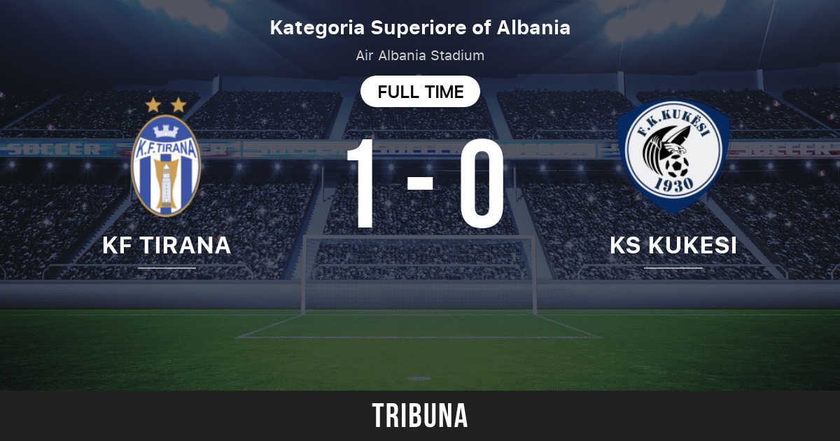 KF Tirana vs KS Veleciku Koplik score today - 12.10.2022 - Match