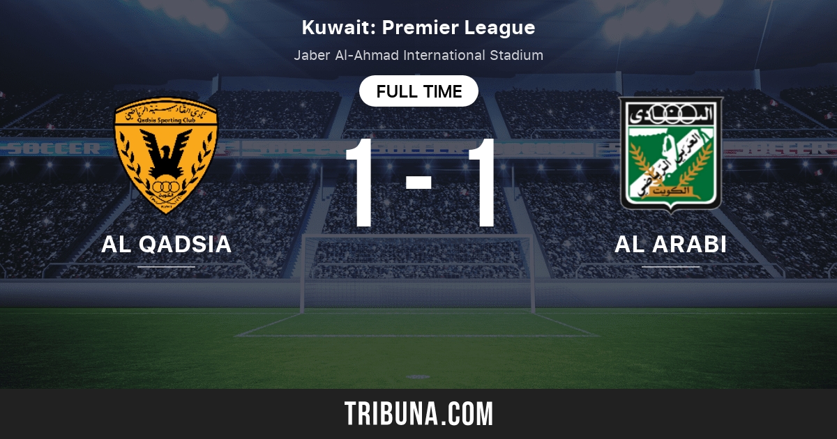 Qadsia SC vs Al Arabi Live Score, Stream and H2H results 10/7/2023