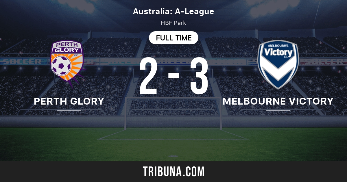 Perth Glory vs Melbourne Victory Marcador en vivo, Retransmisión y enfrentamientos directos 1/6