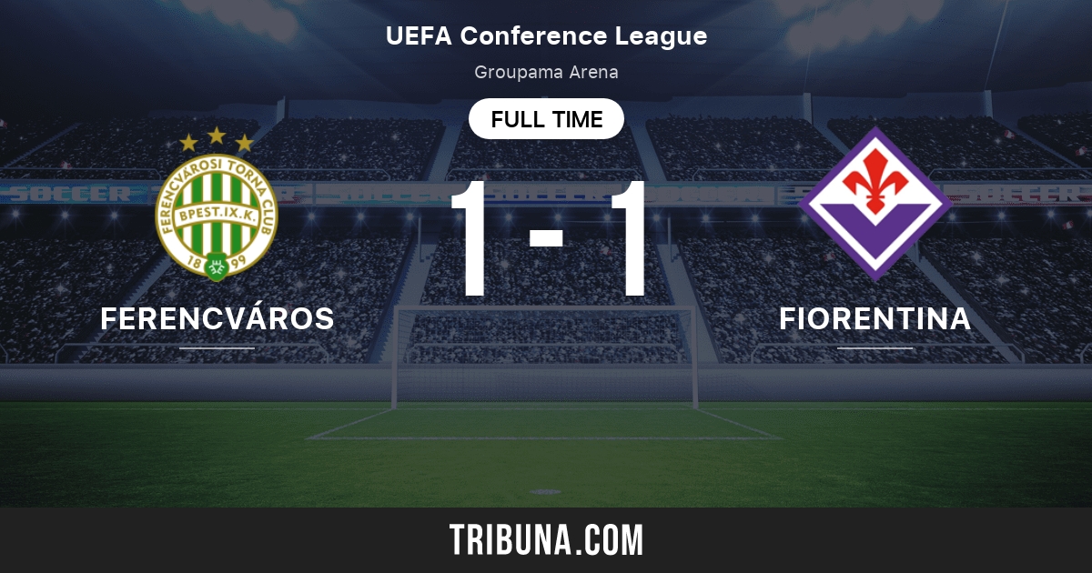 Ferencvarosi TC vs Fiorentina Live Score, Stream and H2H results 12/14