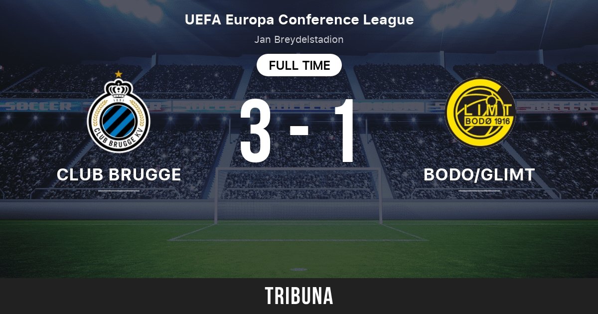 Palpite Club Brugge x Bodo/Glimt: 14/12/2023 - Liga de Conferência