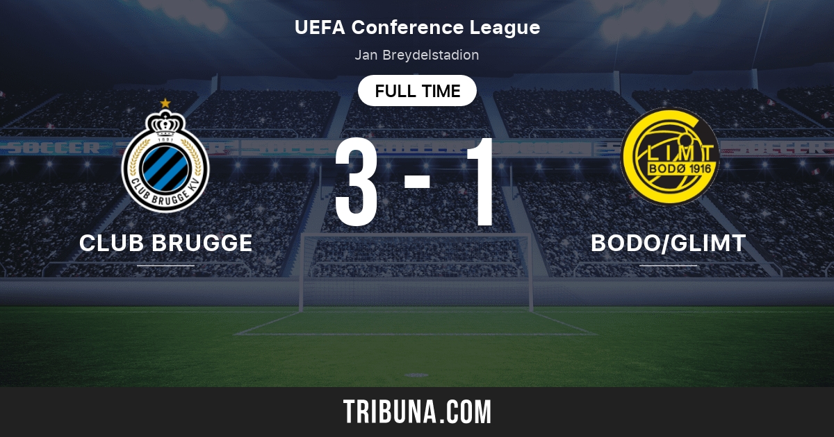 Palpite Club Brugge x Bodo/Glimt: 14/12/2023 - Liga de Conferência