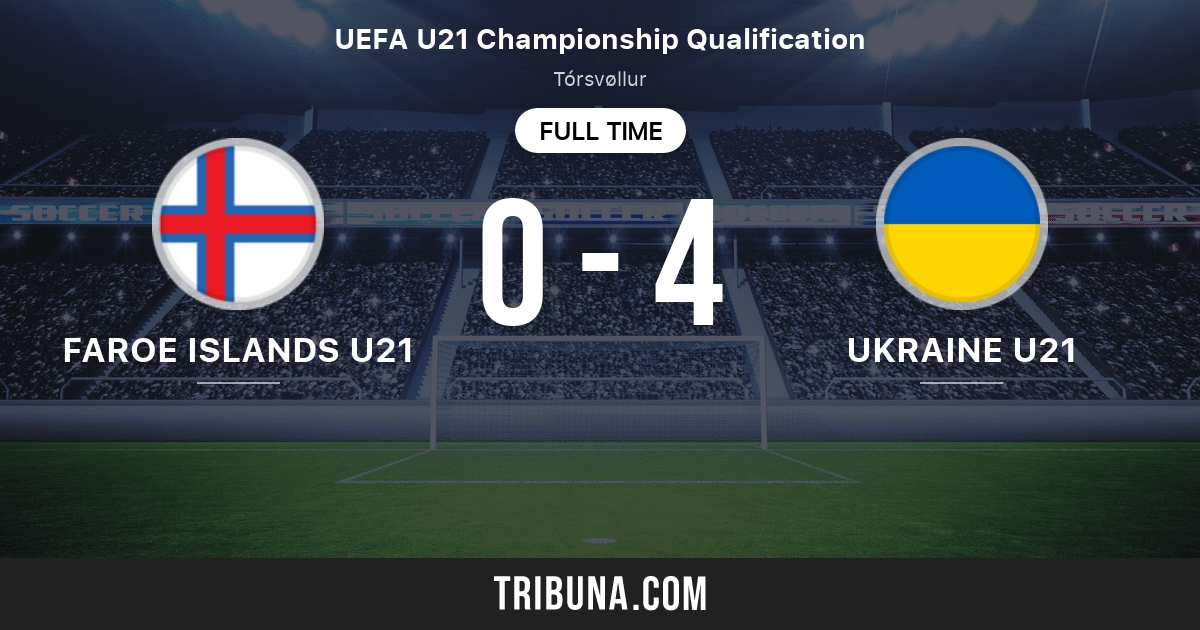 Islas Feroe U21 vs Ucrania U21
