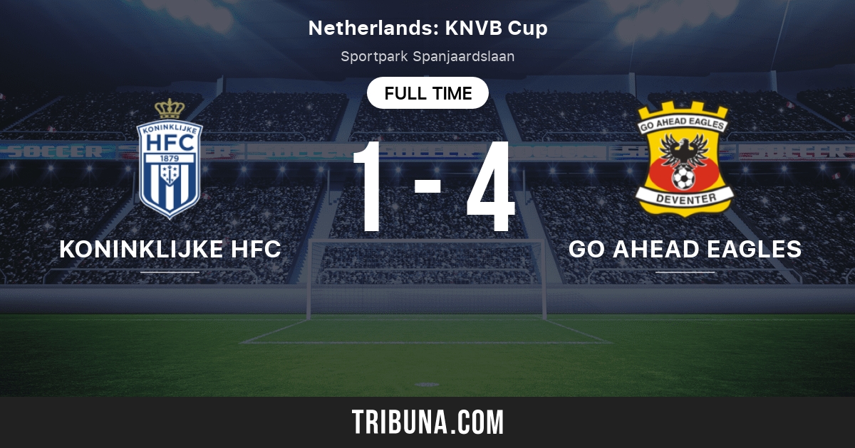Koninklijke HFC vs Go Ahead Eagles Score en direct, Stream et résultats H2H 10/31/2023. Avant