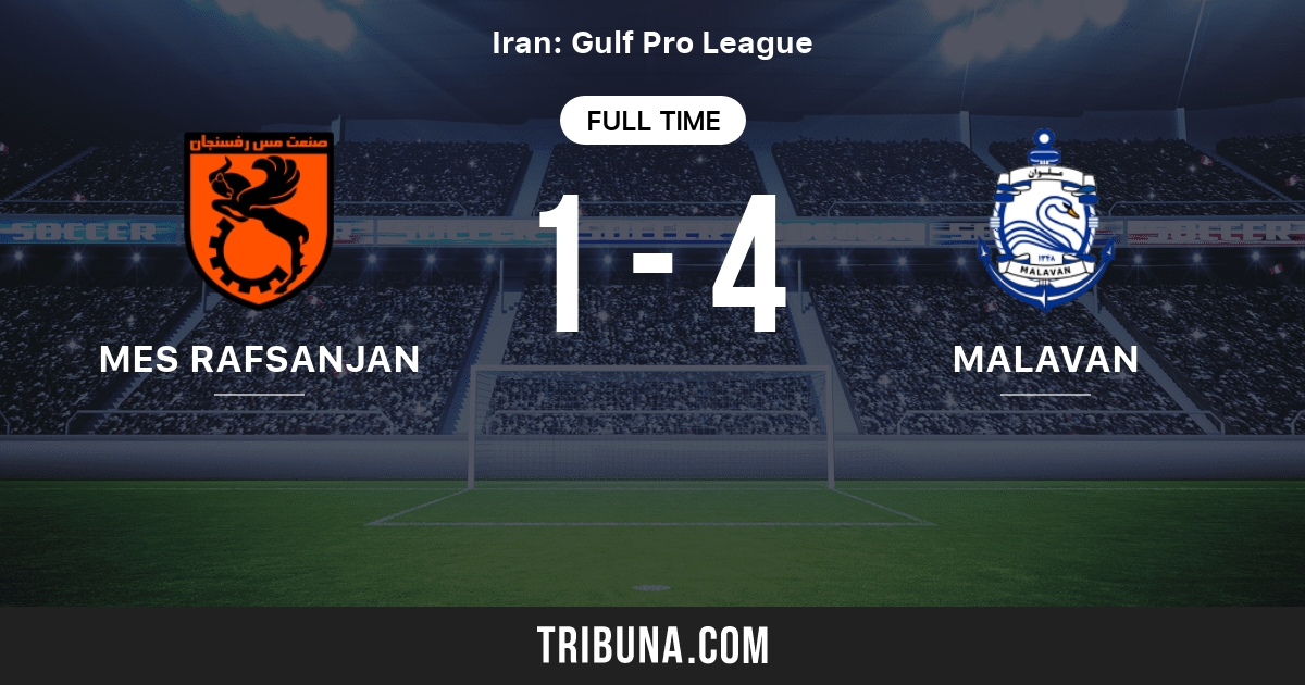 Iran - Malavan FC - Results, fixtures, tables, statistics - Futbol24