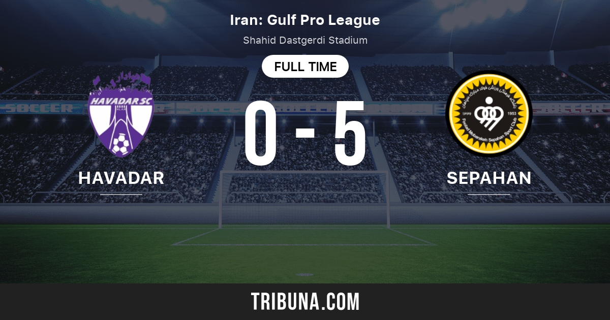 Sepahan Live Scores, Fixtures, Results