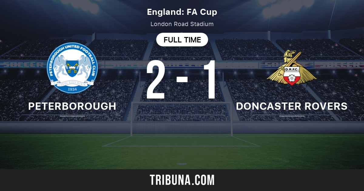 Peterborough United vs Doncaster Rovers Live Score, Stream and H2H